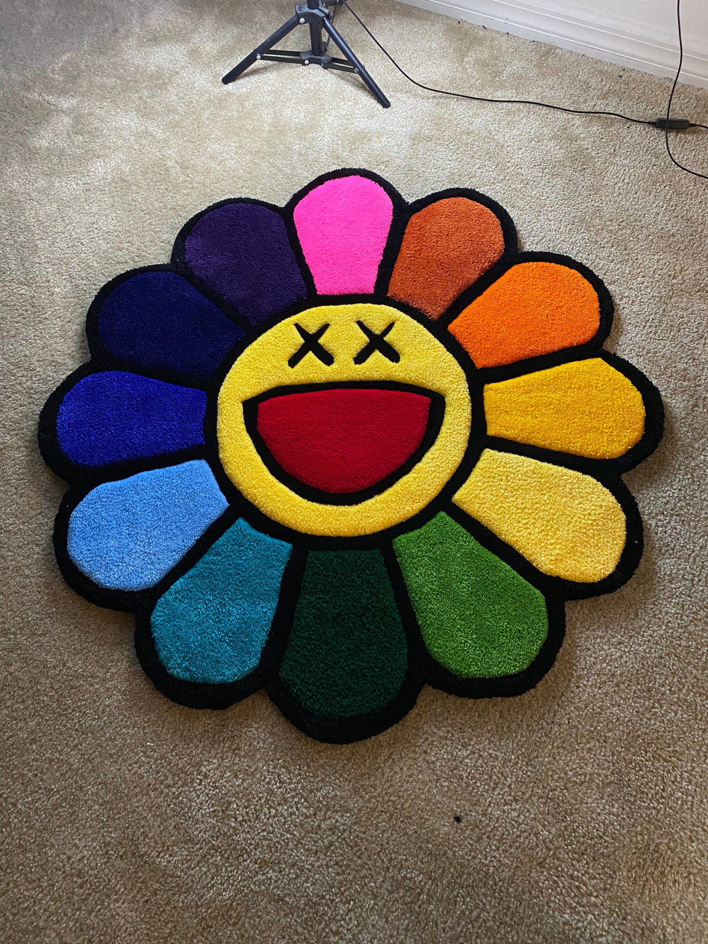 Murakami X KAWS Rug