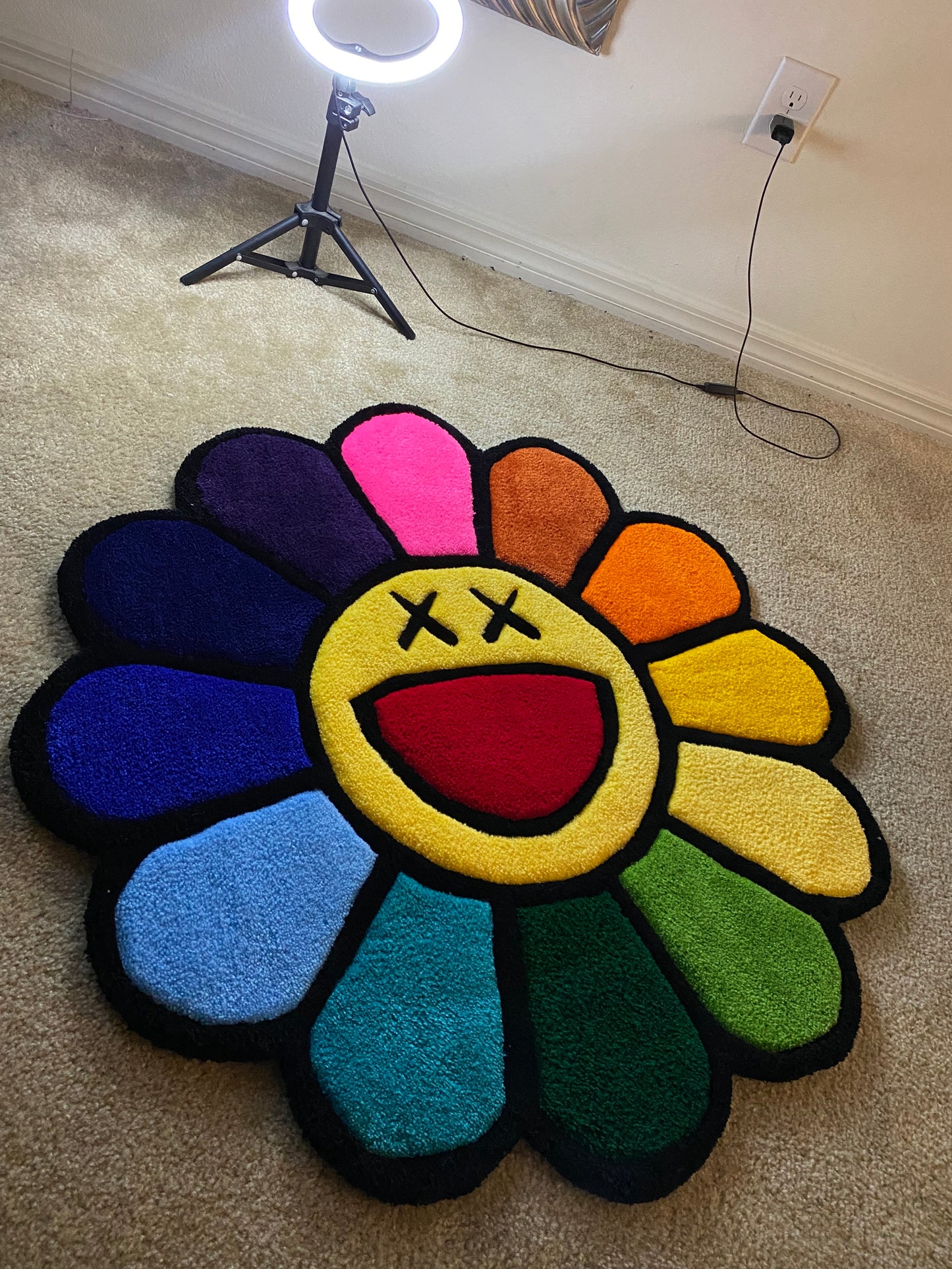 Murakami X KAWS Rug