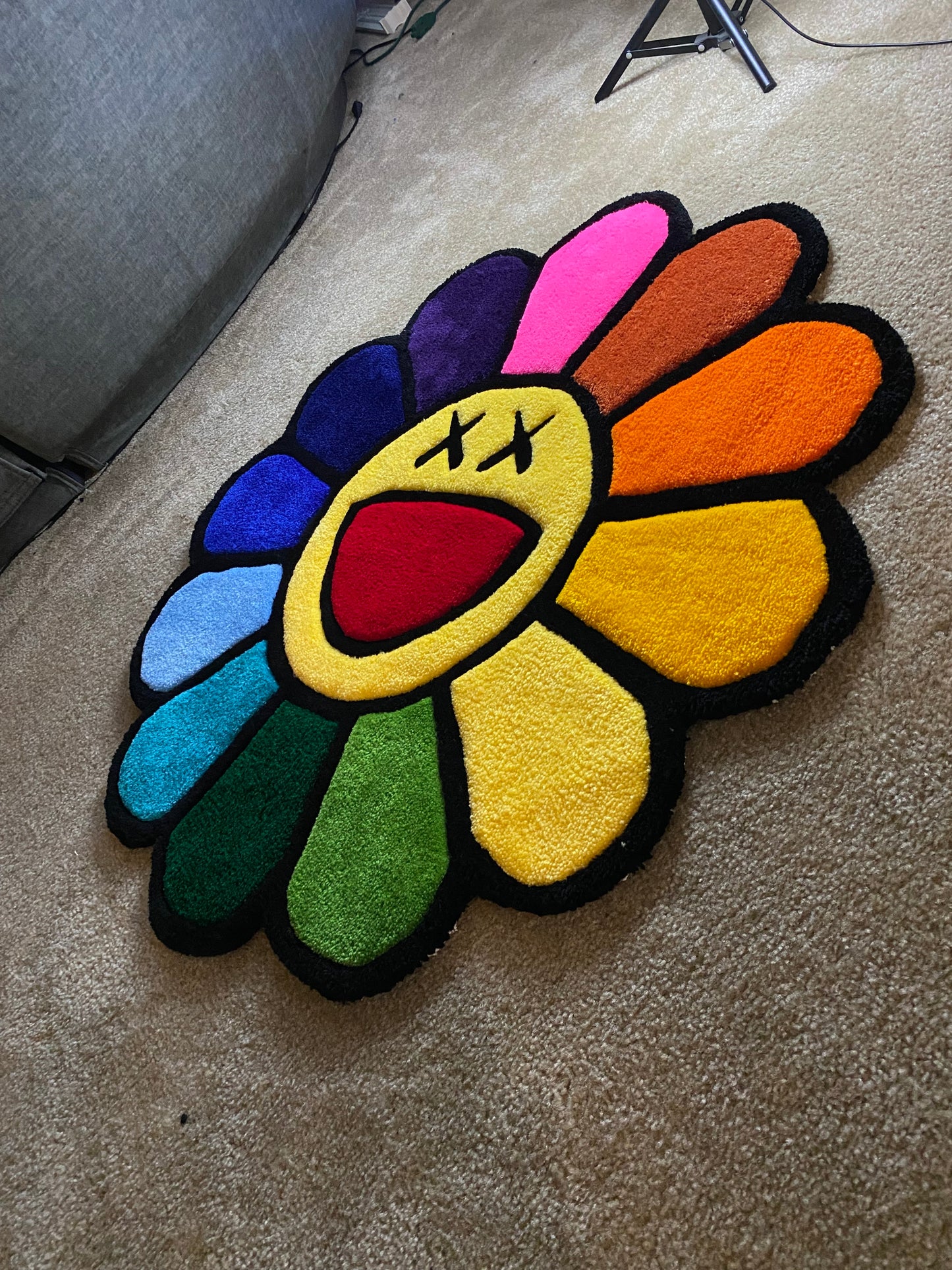 Murakami X KAWS Rug
