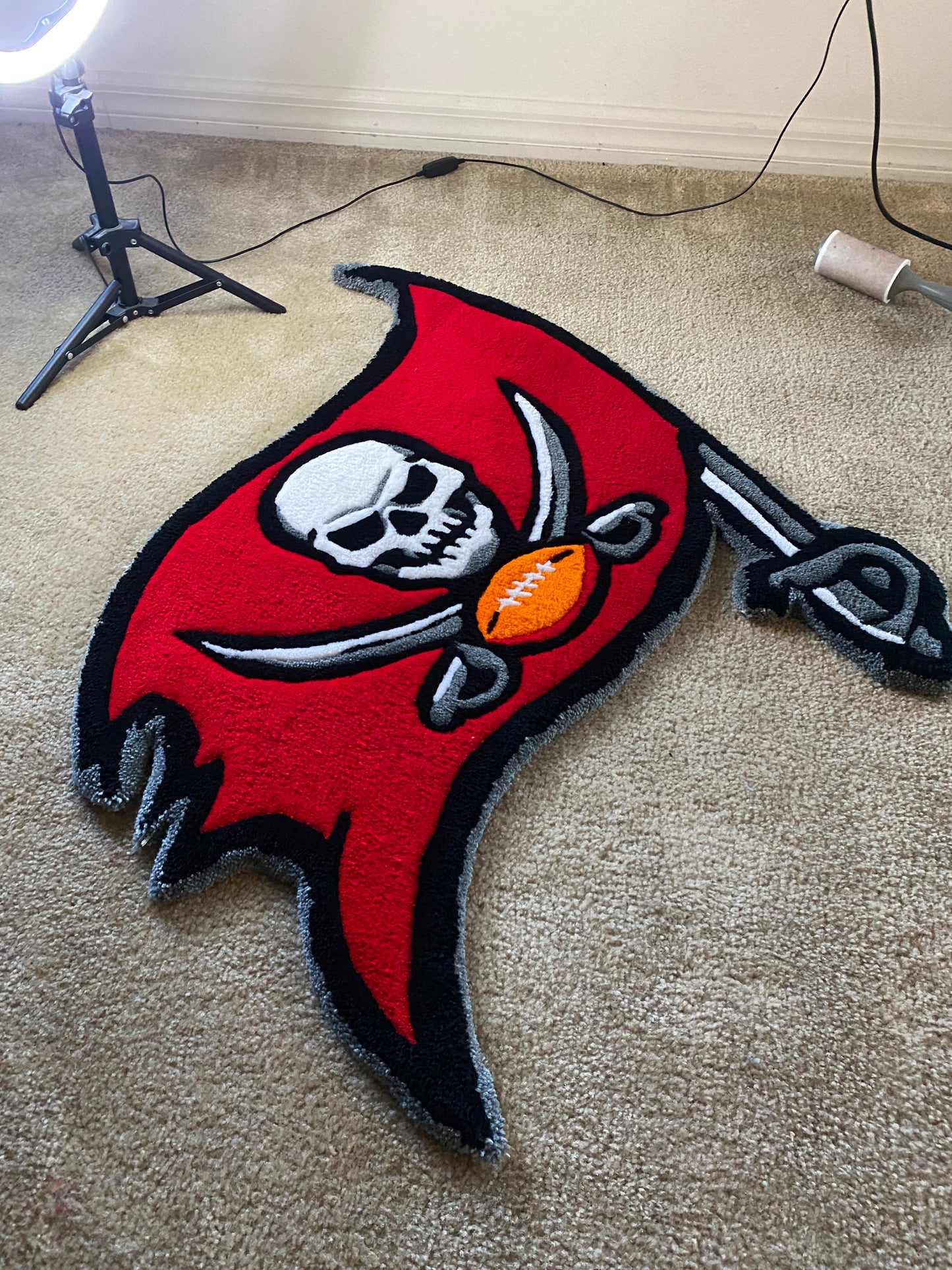 Tampa Bay Bucs Flag Rug