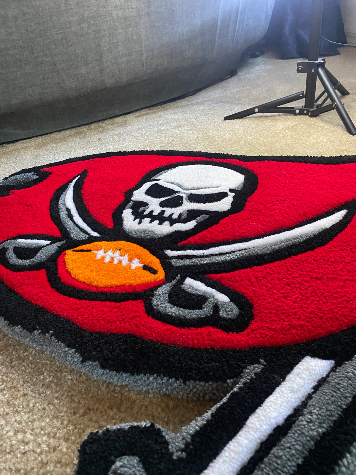 Tampa Bay Bucs Flag Rug