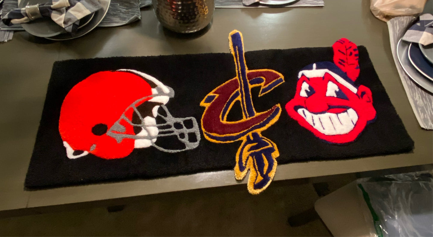 Cleveland Team Rug