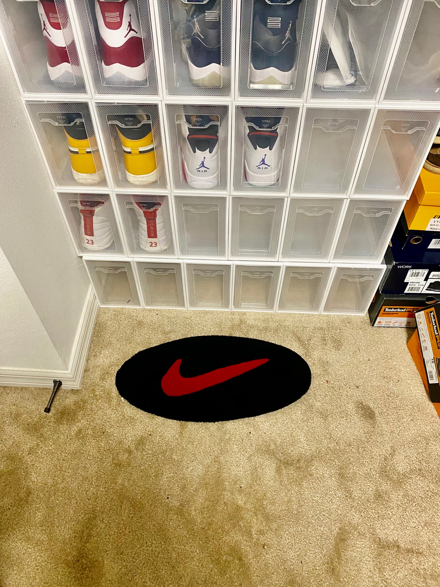 Custom “Mini Nike” Rug