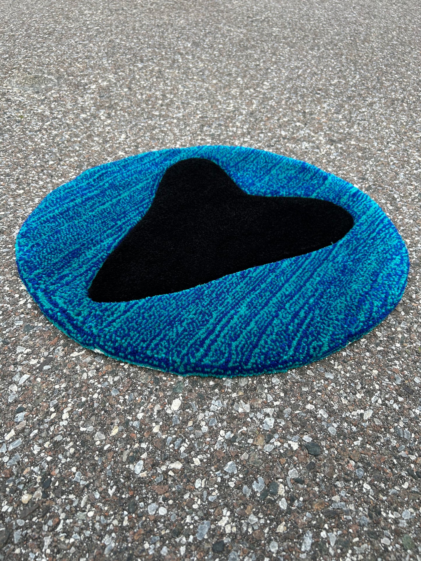 Shark Tooth Silhouette Rug